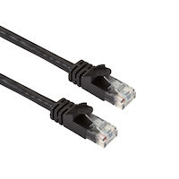 GigaTrue® CAT6A 500-MHz Stranded Ethernet Patch Cable with Slim Form-Factor Molded Snagless Boot - Unshielded (UTP), CM PVC (RJ45 M/M)
