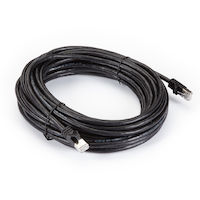 GigaTrue® CAT6A 500-MHz Stranded Ethernet Patch Cable with Slim Form-Factor Molded Snagless Boot - Shielded (F/UTP), CM PVC (RJ45 M/M)