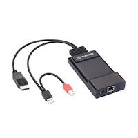 Emerald® Zero U DP KVM-over-IP Transmitter - Single-Monitor, HD, Embedded DisplayPort Audio, 12-in.