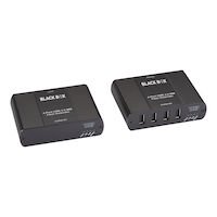 USB 2.0延長器 - マルチモード光ファイバー対応、4ポート