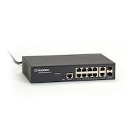 LGB1100 シリーズ ギガビットイーサネット（1000Mbps）マネージドスイッチ – 10/100/1000Mbps対応の銅線RJ45ポート、100/1000Mbps対応のデュアルメディアRJ45/SFPポート