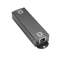 LPR1100 シリーズ 10/100/1000BASE-T PoE+ イーサネットリピーター - IEEE 802.3at対応、1ポート