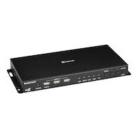 MCX Gen2 DisplayPort Transcoder - 4K60, 10G Copper or Fiber, HDMI and DisplayPort A/V Input