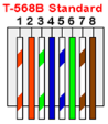 T-568B Standard T-568B Standard